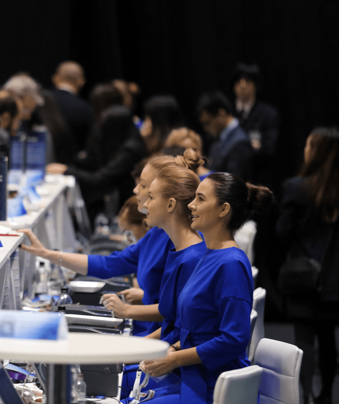 Huawei MBB Forum 2018 Registration Staff and Hostesses