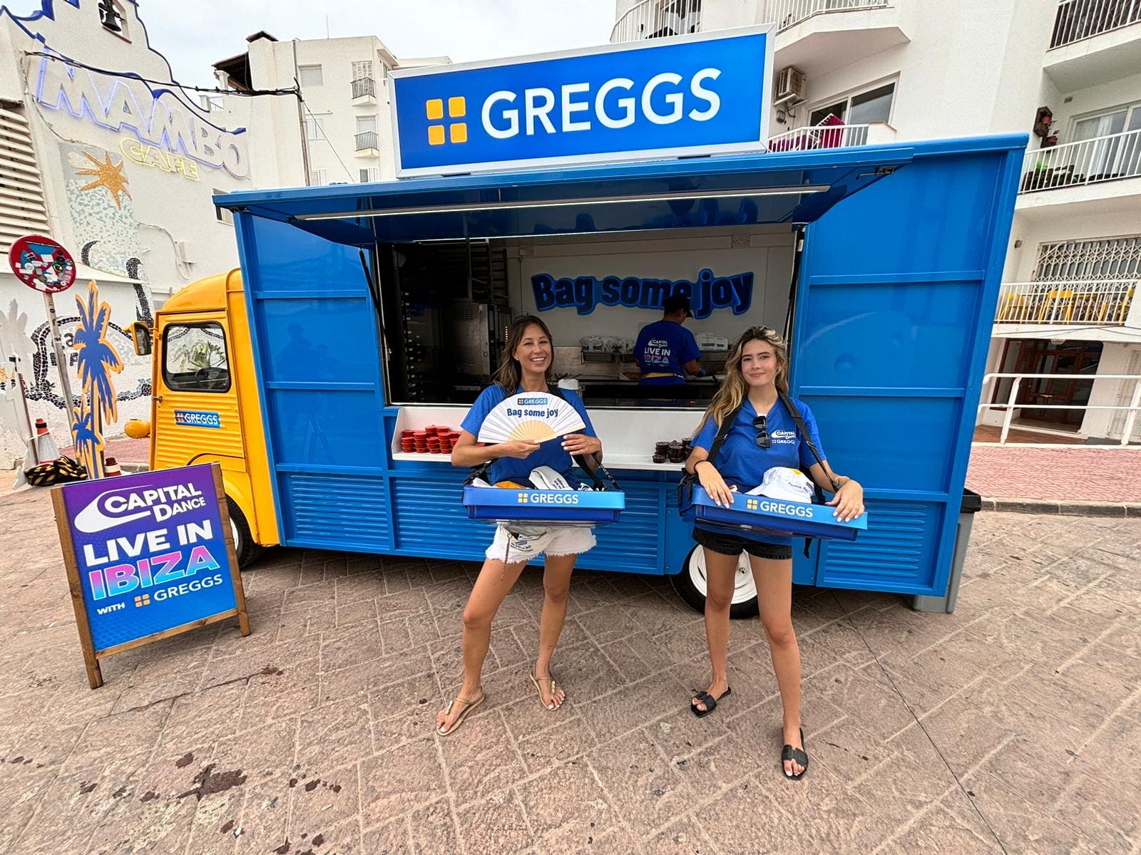 Greggs Activation Ibiza - Elpromotions Staffing Agency Ibiza