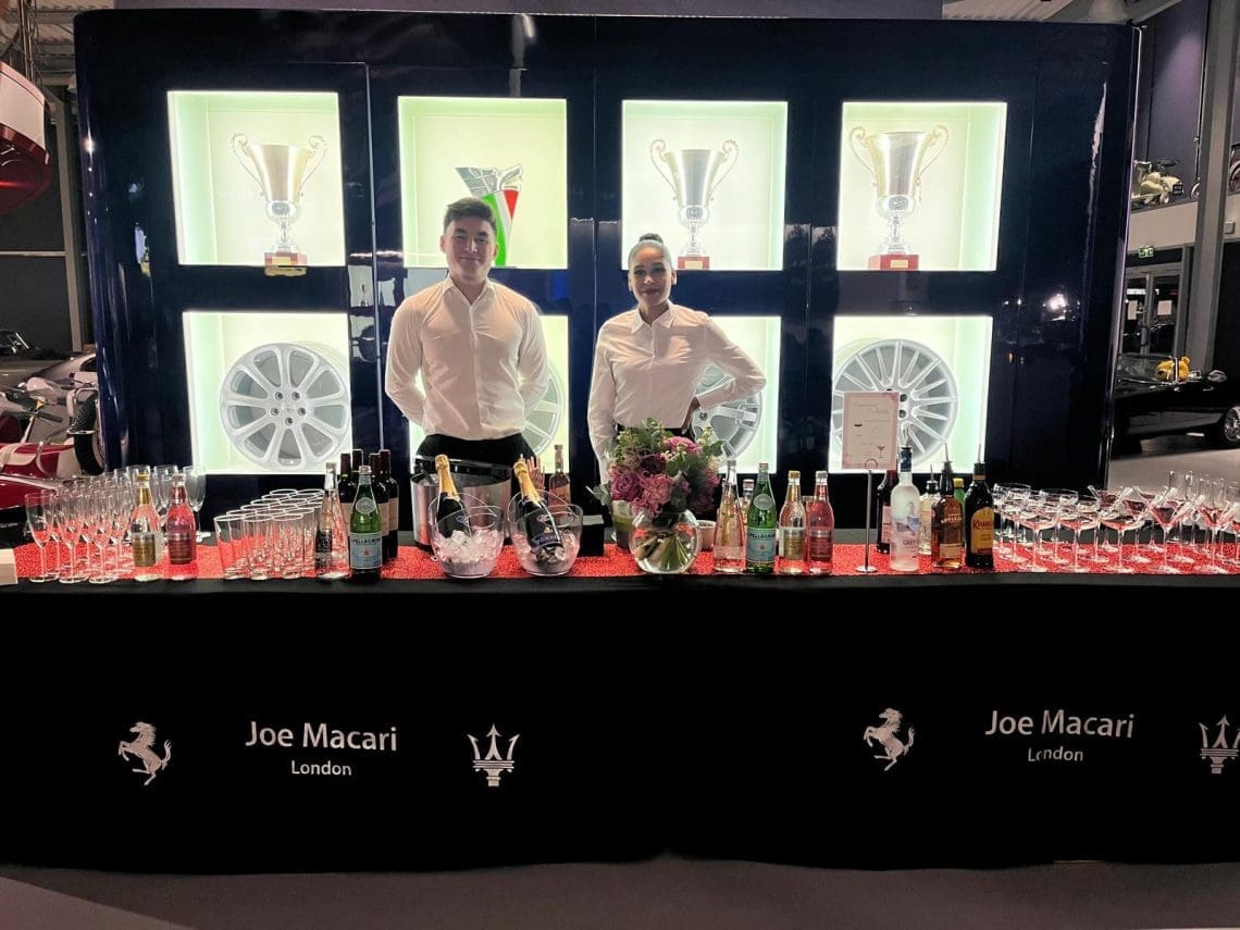 Joe Macari Christmas Party London Hospitality Staff